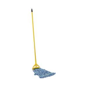 BWK400MBC-Microfiber <b>Mop</b> Kit Loop-End Handle Drying Function Aluminum Pole for Floor Water Cleaning Rectangle <b>Triangle</b> Patters - Product Image 6