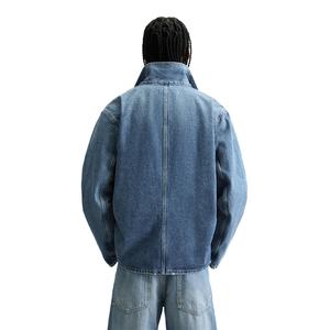 Veste Courte Décontractée Personnalisée en Gros pour Hommes, en Coton Lavé 100%, Veste en Jean Vintage de Haute Qualité pour Hommes - Product Image 4