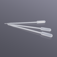 Pipette Pasteur de 10 ml stérile, emballée individuellement dans du papier et du plastique