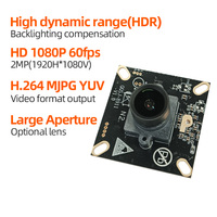 GC2093 2MP 60fps H.264 HDR Capture License Plate Module caméra Usb 1080p