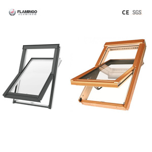 Marco de aluminio interior Manivela Interior Jalousie Ventanas de persiana de vidrio templado con mosquitera - Product Image 1