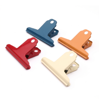 Porte-billets Weisita Yamagata, pince à papier financière, pince à reliure métallique 75 mm, couleur personnalisée, papeterie de bureau, fournitures scolaires