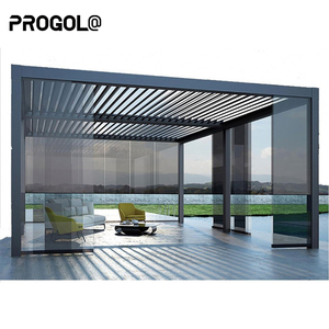 APRO Precio de Venta de China al aire libre sistema pérgola bioclimatique pérgola automática de aluminio pérgola impermeable - Product Image 1