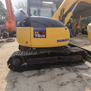 Excavadora Komatsu PC78US usada en buen estado, de alta eficiencia, rentable y pequeña, en venta. - Product Image 3