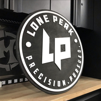 Panneau en plastique avec Logo personnalisé, mousse de PVC, pour hall ou bureau, publicité 3D