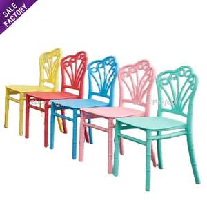 Factory China Wholesale Kids Plastic Crossback <b>Chair</b> Cross Back <b>Chair</b> Children for Wedding Event - Product Image 6