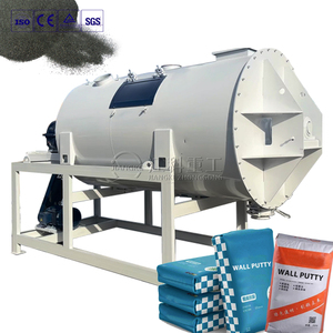 軽量レンダリングプラスタリングモルタル壁パテ多用途水平パウダーミキサー機 - Product Image 6