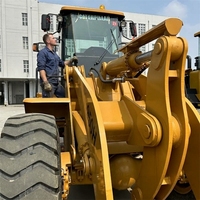 Chargeur frontal CAT 950H d'occasion, 6000 kg, moteur et boîte de vitesses avec pompe à roulement moteur, puissance 195 kW