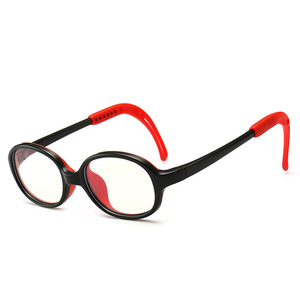 Ronda niños <span class=keywords><strong>gafas</strong></span> Anti-Luz Azul marco óptico Flexible niños computadora bloqueo claro TR90 Flexible <span class=keywords><strong>gafas</strong></span> chica chico UV - Product Image 1