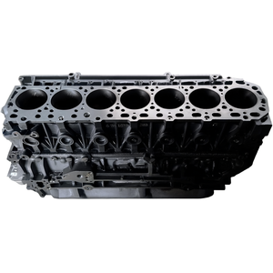Bloc-cylindres C4.4 C6.49 à haute compression pour moteur diesel turbo, avec nervures internes renforcées, conception courte - Product Image 1