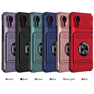 Funda de teléfono con armadura a prueba de golpes para <span class=keywords><strong>Samsung</strong></span> Galaxy <span class=keywords><strong>XCover</strong></span> 7 <span class=keywords><strong>Pro</strong></span>, anillo de Metal magnético, soporte antichoque, funda con ranura para tarjeta - Product Image 6