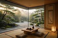 Ventana Panorámica de Gran Tamaño con Marco de Aluminio y Doble Acristalamiento Insonorizado para Cocina, Estilo Villa Moderna BOCHARM