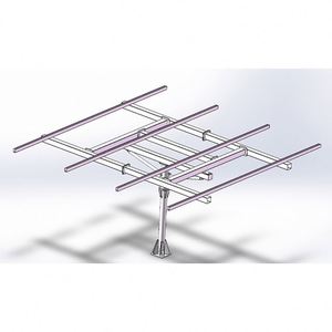 Nuovo Arrivo: Sistema di Tracciamento Solare con Motore DC 12v/24v, 3kW 6 Pannelli, Controllore di Tracciamento Solare con Staffa di Montaggio - Product Image 1