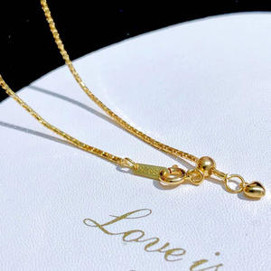 อุปกรณ์ทำเครื่องประดับมุกเงินแท้ S925 ขนาด 45-50 ซม. ชุบแพลตตินัม พร้อมจี้และสร้อยมุกสำหรับทำสร้อยคอเสื้อไหมพรม - Product Image 3