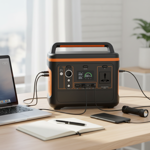 Station d'alimentation portable M6 personnalisable 540Wh 500W à onde sinusoïdale pure, générateur <span class=keywords><strong>solaire</strong></span> LiFePO4, <span class=keywords><strong>kit</strong></span> panneau <span class=keywords><strong>solaire</strong></span> MPPT, compatible maison et voiture - Product Image 3