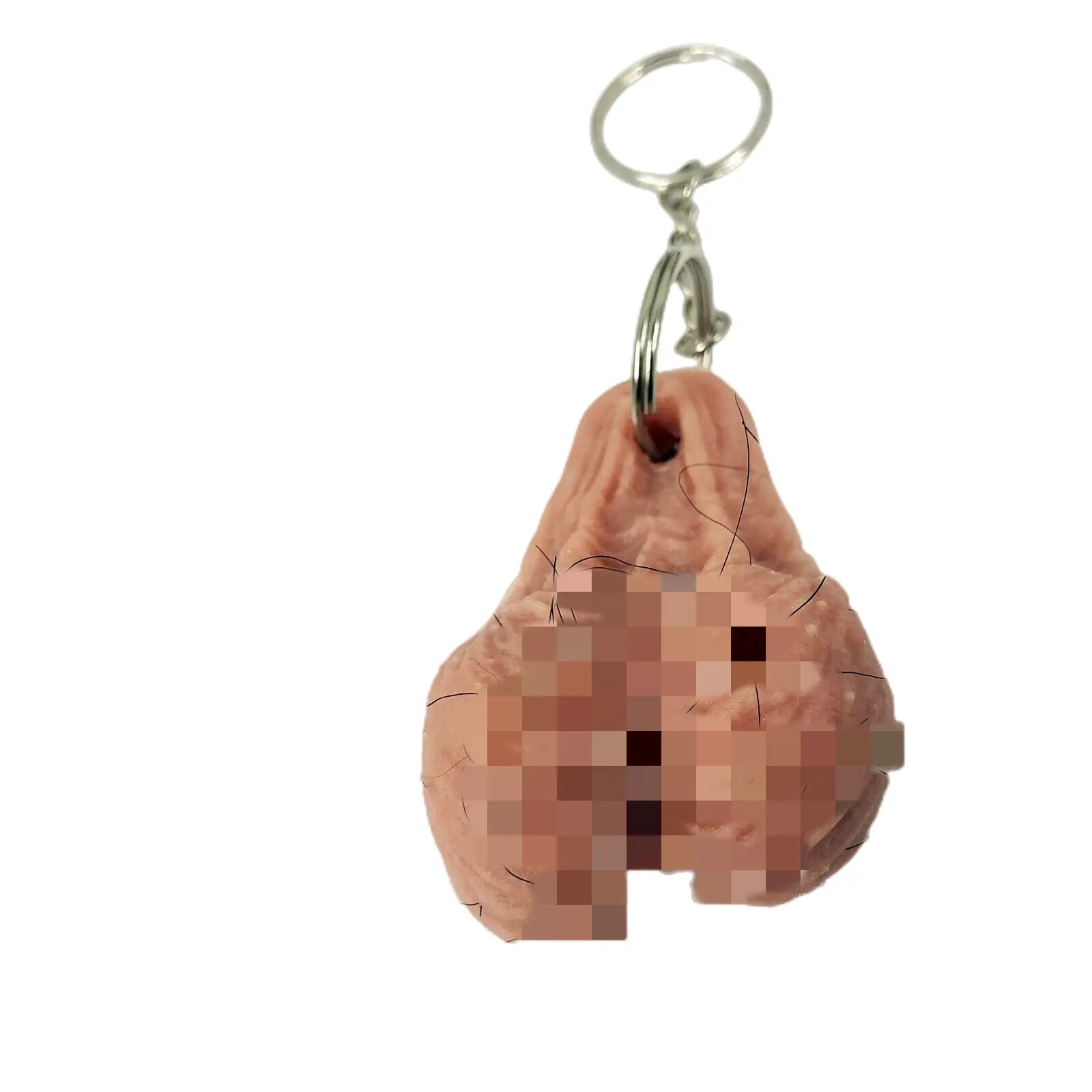 WoWei Saggy Balls Porte-clés Funny Joke Prank Novelty Gift Testicules Scrotum Keyring UK