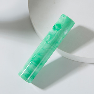 Daily Use Cosmetic <b>Container</b> 10ml Marble Pattern ABS <b>Perfume</b> Sub Bottle Rotating Portable Reusable Spray Vial - Product Image 2