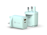 Chargeur mural OEM ODM 45W EU US UK, chargeur super rapide PD3.0 QC4.0, chargeur avec prise UK, câble de charge pour téléphone portable 45W pour Samsung