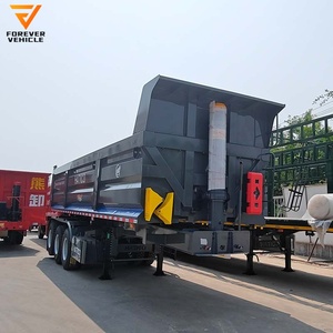 Remolques Volquete de Servicio Pesado de 3 y 4 Ejes, Nuevos y Usados, con Cilindro Hidráulico, para Tractor, con Descarga Lateral y Trasera - Product Image 5