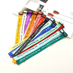 Braccialetti Religiosi Cristiani Tessuti a Mano con Scritta 'He Would Love First' per Raccolte Fondi, Braccialetti WWJD HWLF - Product Image 3