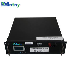 CNNTNY 热销 51.2V LiFePO4 固态锂离子电池组 50Ah 智能 BMS 2560Wh 4000 次循环 3 年保修 - Product Image 2