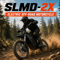 Moto tout-terrain électrique pour adultes 2026, 8000W, 72V, haute vitesse 90km/h, motocross électrique professionnel SLMD 2X en stock DDP