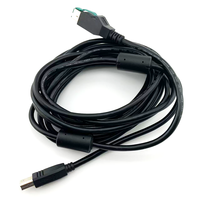 Câble d'imprimante USB vers USB2.0 Type B alimenté par 12V, câble de données pour imprimantes de reçus IBM HP Epson