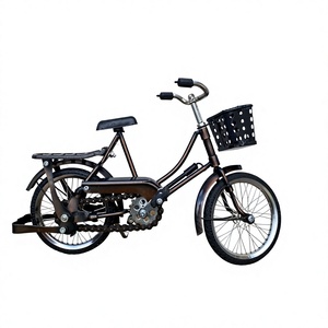 Modelo Decorativo de Bicicleta Javanesa Vintage Hecho a Mano en Hierro Metálico para Decoración del Hogar y la Oficina - Product Image 2