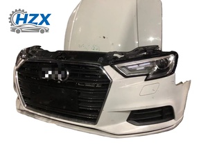 Pour Audi A3 S3 2013-2018, kit de carrosserie de <span class=keywords><strong>pare</strong></span>-chocs de voiture d'occasion de haute qualité, capot, défenseur, cadre de radiateur, ventilateur électronique, phares - Product Image 4