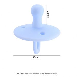 Chupete de Silicona de Grado Alimenticio para Bebés, Suave, Libre de BPA, Mordedor para Recién Nacidos, Juguete de Dentición, Chupete de Lactancia - Product Image 6