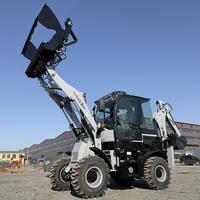 Fabricant de mini-chargeuses rétro-excavatrices 4x4, mini-excavatrices sur roues, chargeuses rétro-excavatrices