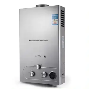 PEIXU流行的天然或液体丙烷热水器无气罐16L液化石油气/液化天然气热水器