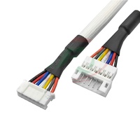 Produsen Kabel Harness Penerangan Cina Jst Xsr Jst PH 2 mm 8 Pin Female RoHS/CCC PVC untuk Konduktor Tembaga Telanjang