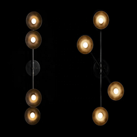 Chambre salon étude haut de gamme classique laiton antique finition LED support unique applique murale lumière couloir chevet applique murale