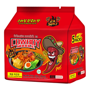 Fideos Instantáneos Ramen Picantes con Sabor Personalizado a Pollo Asiático de Cocción Rápida en Bolsa - Product Image 5