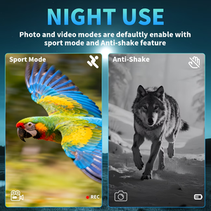 Dispositivos de Visión Nocturna Infrarroja con IA Z555 Pro para Deportes al Aire Libre, Caza, Observación y Monitoreo, Equipo de Caza, Binoculares, Gafas, Telescopio - Product Image 4