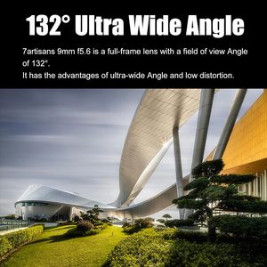 7 artesanos 9mm F5.6 marco completo 132 gran angular Manual Prime lente para Sony E <span class=keywords><strong>Leica</strong></span> <span class=keywords><strong>SL</strong></span> SL2 Canon EOS R RP R5 Nikon Z Z5 Z50 - Product Image 6