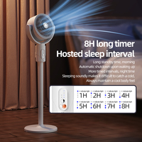 Ventilateur sur pied 3-en-1 à circulation d'air avec télécommande, rechargeable et économe en énergie – Offre Spéciale