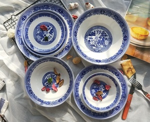 Platos de Cerámica Clásicos de Color Azul Británico para Jardín, con <span class=keywords><strong>Descuento</strong></span> - Product Image 6