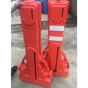 Nhựa Mở Rộng An Toàn Đường Bộ Chướng Ngại Vật Một Cách Dễ Dàng Lắp Ráp Có Thể Gập Lại Linh Hoạt Giao Thông Xe Hàng Rào Bãi Đậu Xe - Product Image 5