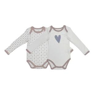 Muestra Disponible: Pijama de Verano con Diseño de Botones a Presión, Body de Algodón Orgánico para Bebés Niñas - Product Image 5