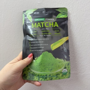 Té Verde Matcha en Polvo de Grado Ceremonial Chinaherbs, Vegano, Sin Gluten, Sin OMG, Alto en Fibra, Té Saludable en Polvo - Product Image 1