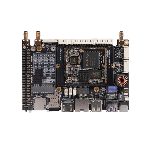Open Source ARM RK3568 Single Board Computer Electronic Module and Development Board with Linux Android RK3568 SoM Android