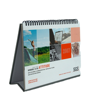 Service d'impression de livres d'œuvres d'art de calendriers imprimés sur mesure utilisant du papier kraft en carton de haute qualité