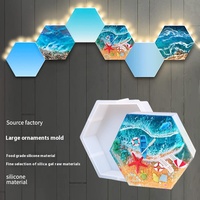 Résine époxy avec accessoires Résine époxy 3:1 cristal clair-Surface démoussante naturelle et lisse pour sculptures moyennes