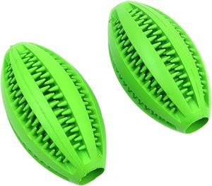 Factory Custom BPA-Free Natural Rubber Tough Durable Interactive Pet <b>Dog</b> Chew <b>Ball</b> Toy for Aggressive Chewers - Product Image 1