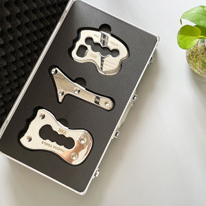 3 buah Set pijat kerokan Gua Sha baja tahan karat IASTM alat mobilisasi tisu lembut terapi fisik - Product Image 4