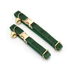 منتجات رائجة منتجات وصلت حديثًا للحيوانات الأليفة طوق مخملي ناعم لياقة قطة شخصية عالية الجودة طوق كلب وقطة - Product Image 3