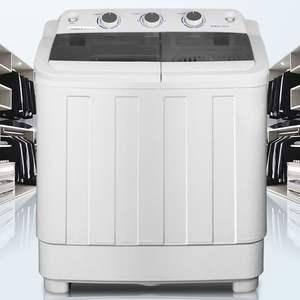 <span class=keywords><strong>Machine</strong></span> <span class=keywords><strong>à</strong></span> <span class=keywords><strong>laver</strong></span> <span class=keywords><strong>à</strong></span> double tambour de 5kg, petit tambour double semi-automatique avec sèche-linge pivotant, mini <span class=keywords><strong>machine</strong></span> <span class=keywords><strong>à</strong></span> <span class=keywords><strong>laver</strong></span> domestique pour bébé - Product Image 1