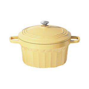 Marmite en céramique haut de gamme antiadhésive à double anse, compatible induction, pour soupes et bouillons universels - Product Image 1